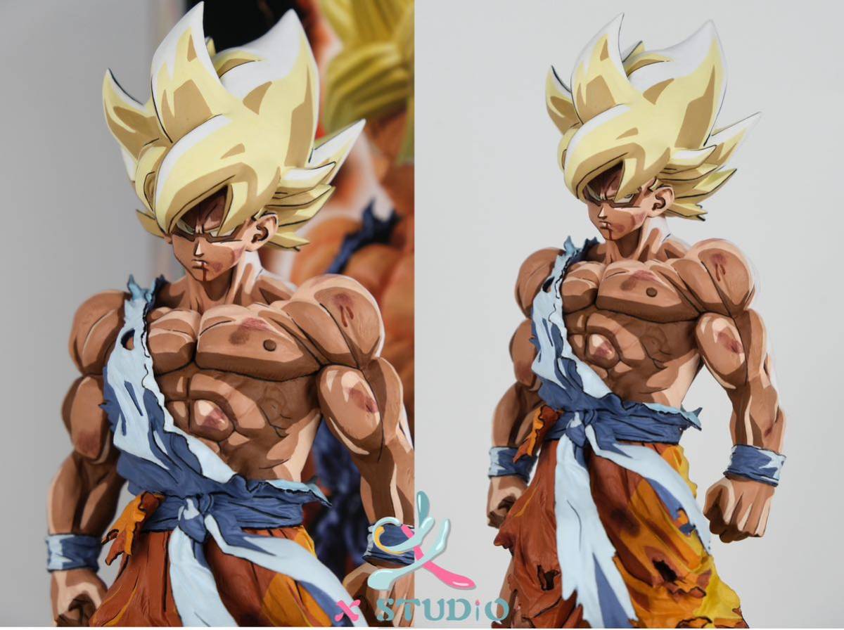 C賞超サイヤ人孫悟空二次元改修リペイント Dragon Ball figure C賞超サイヤ人孫悟空二次元改修リペイント Dragon Ball figure