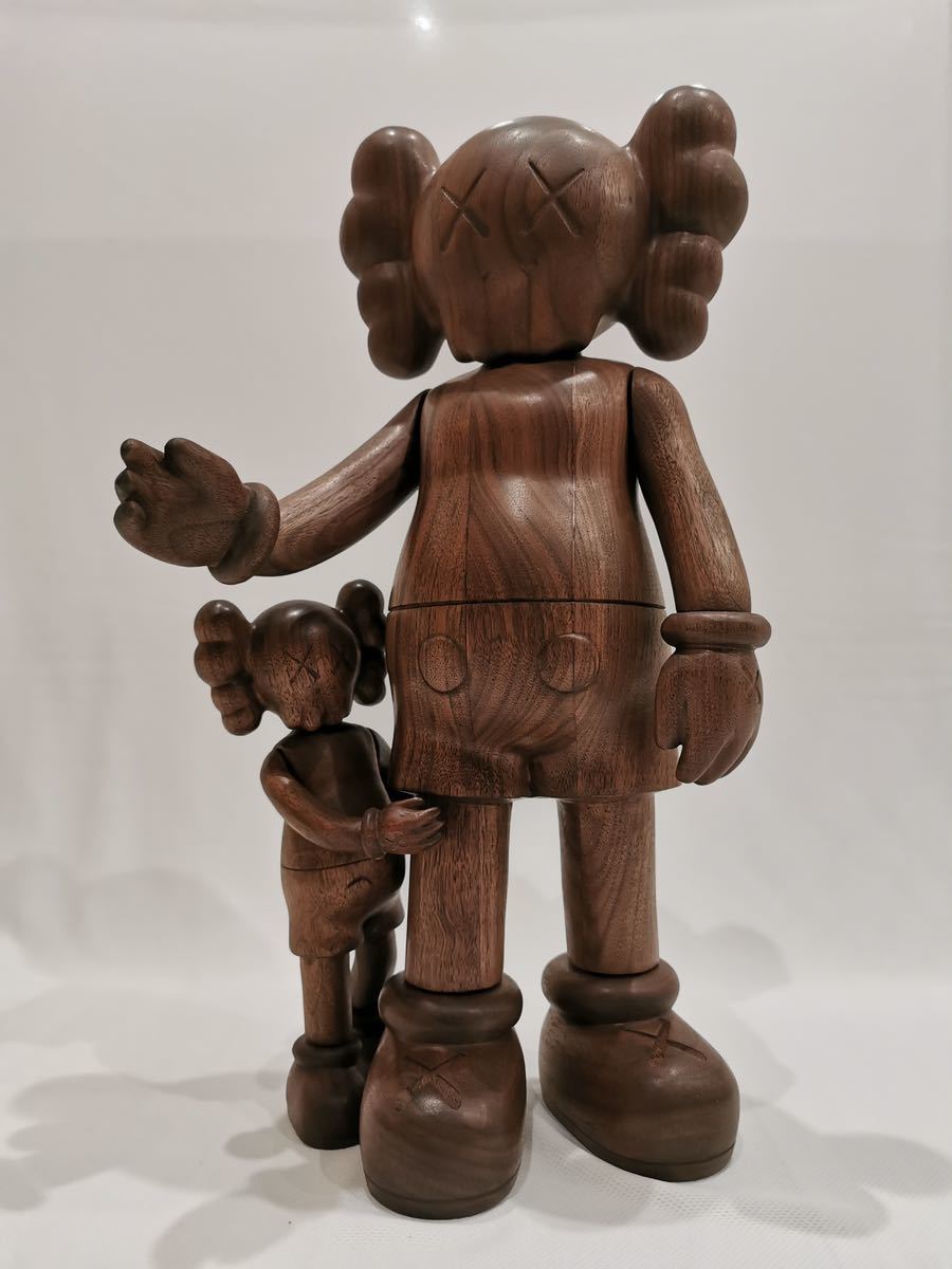 KAWS Good Intentions Wood Sculpture 38cm_画像4