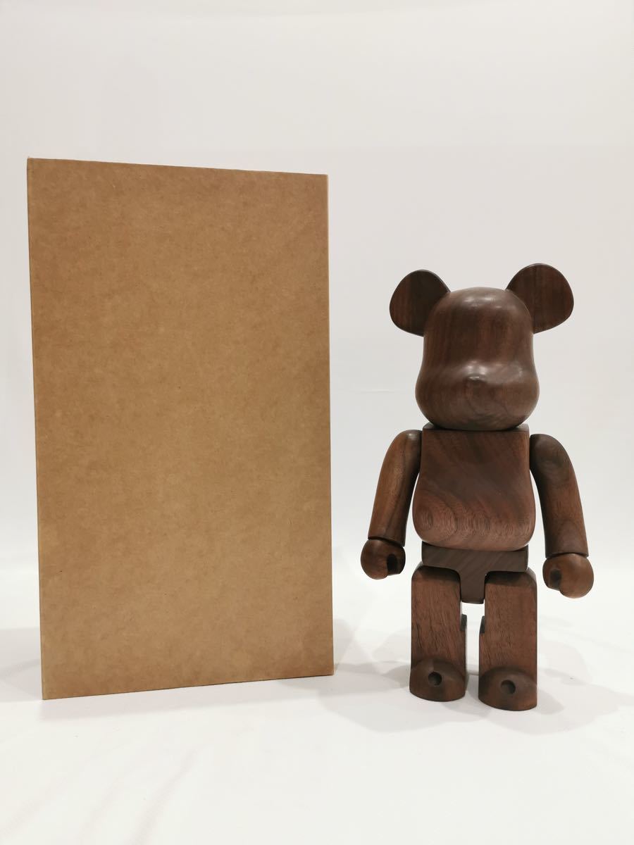 BE@RBRICK カリモク 400％ ウォールナット_画像1