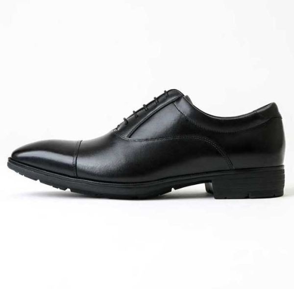 箱付き新品★アシックス/texcy luxe/テクシーリュクス【27.0 EEE/黒】GORE-TEX/ゴアテックス/本革ストレートチップ/dress shoes◆TU8002