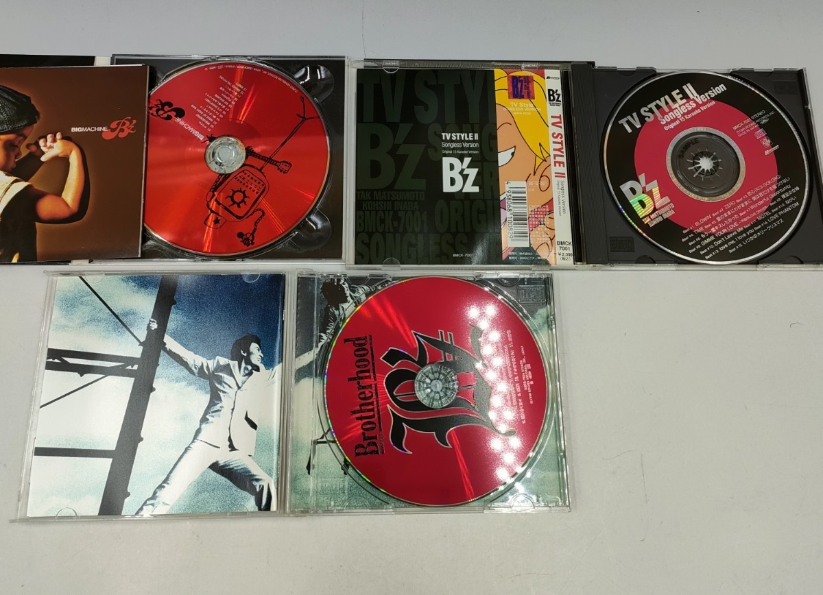 CD B'z アルバム 8枚まとめて IN THE LIFE LOOSE Brotherhood B'z The Best TREASURE BIG MACHINE 等_画像3