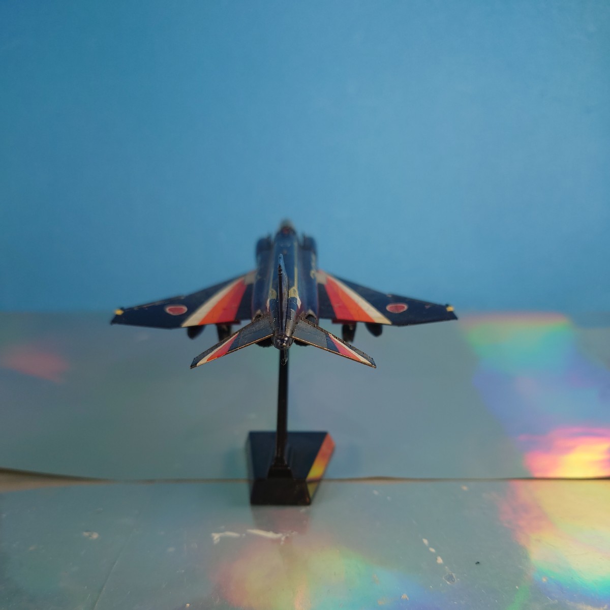 値下げ1/144 トミーテック 技MIX 航空機シリーズ 航空自衛隊 F−4EJ 改 第301飛行隊（新田原基地・40周年 ）AC117 組立済み完成模型_画像5