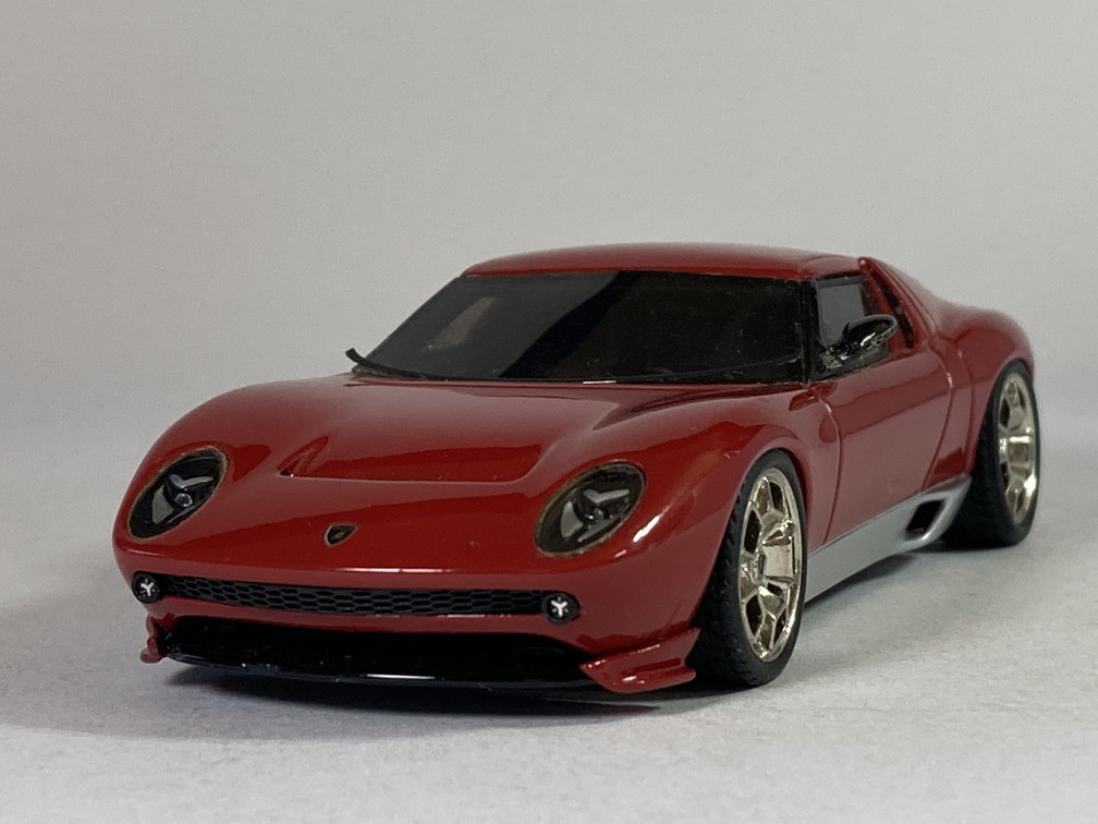 [ジャンク] ランボルギーニ ミウラ コンセプト Lamborghini Miura Concept 1/43 - ルックスマート Look Smart_画像1