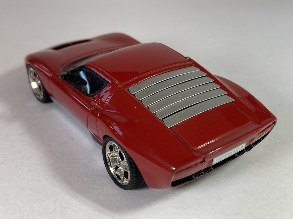 [ジャンク] ランボルギーニ ミウラ コンセプト Lamborghini Miura Concept 1/43 - ルックスマート Look Smart_画像5