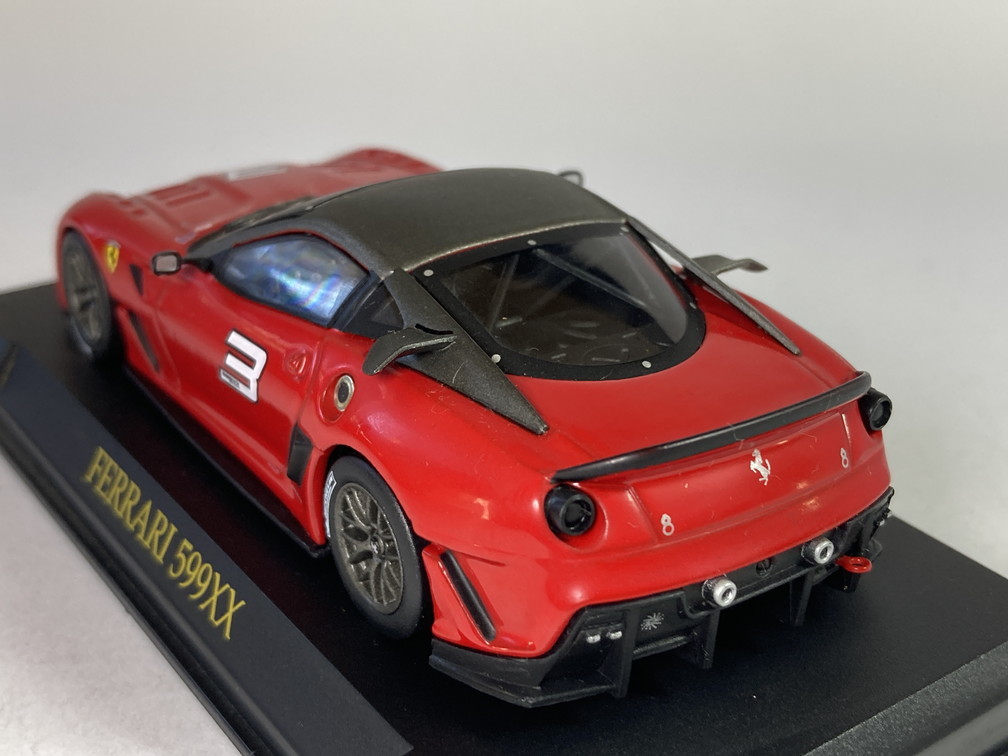 フェラーリ Ferrari 599XX 1/43 - アシェット Hachette (ホットウィール Hot Wheels)_画像4