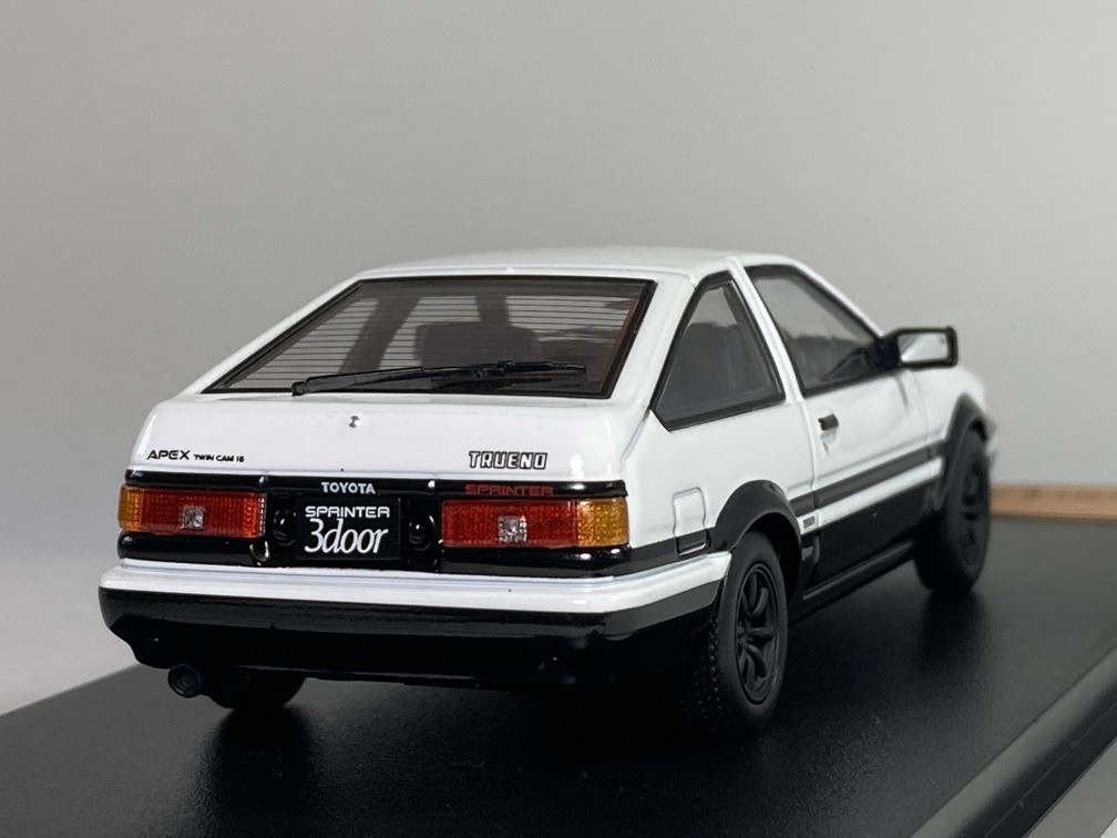 トヨタ スプリンター トレノ Toyota Sprinter Trueno (AE86) 1983 1/43 - アシェット国産名車プレミアムコレクション Hachette_画像5