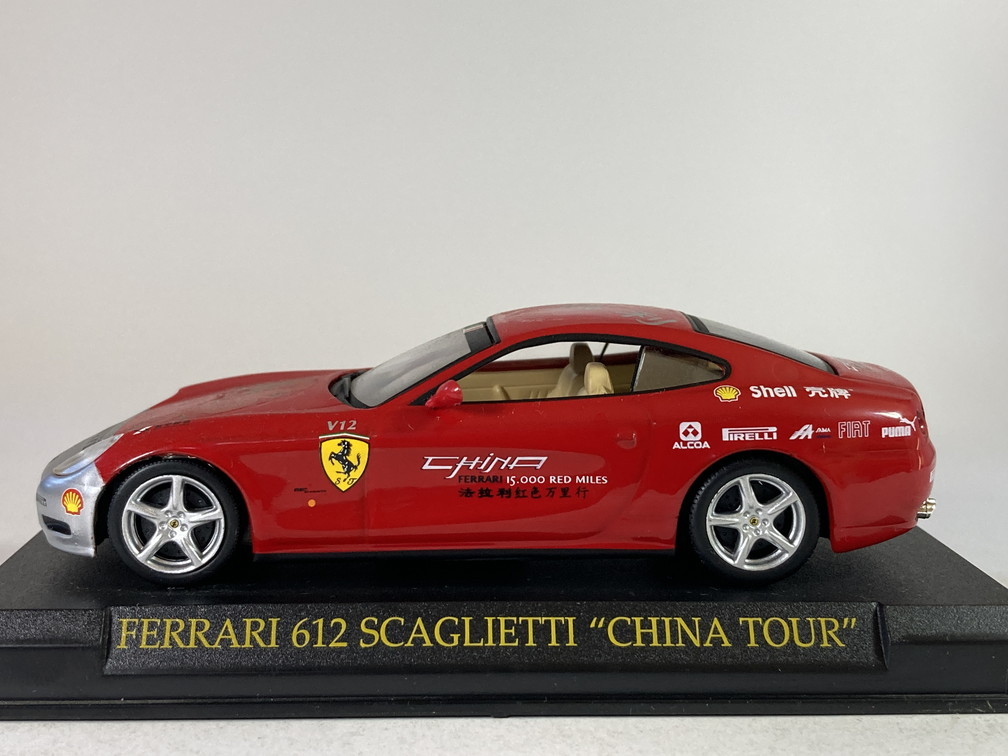 [ジャンク] フェラーリ Ferrari 612 スカリエッティ Scaglietti チャイナツアー China Tour 1/43 - アシェット Hachette_画像3