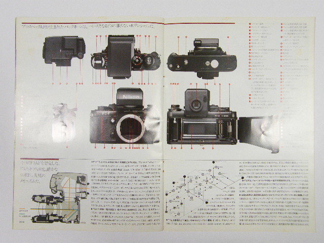 ◎ Nikon F3 AF ニコン F3 AF 35ミリ一眼レフカメラ カタログ 1983年頃_画像5