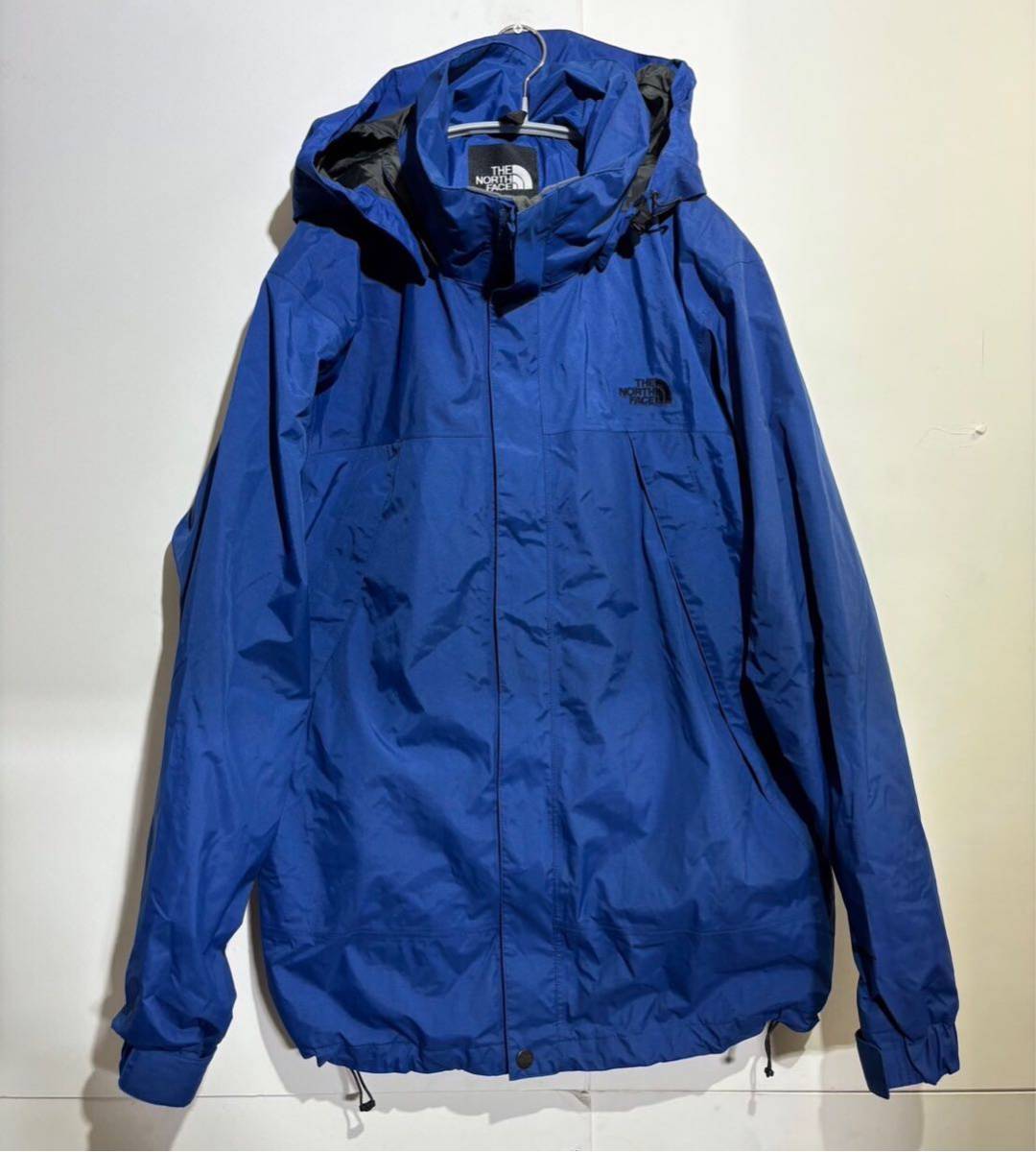 34-54 ノースフェイス ゴアテックス ジャケット EXPLORATION JACKET ブルー XL