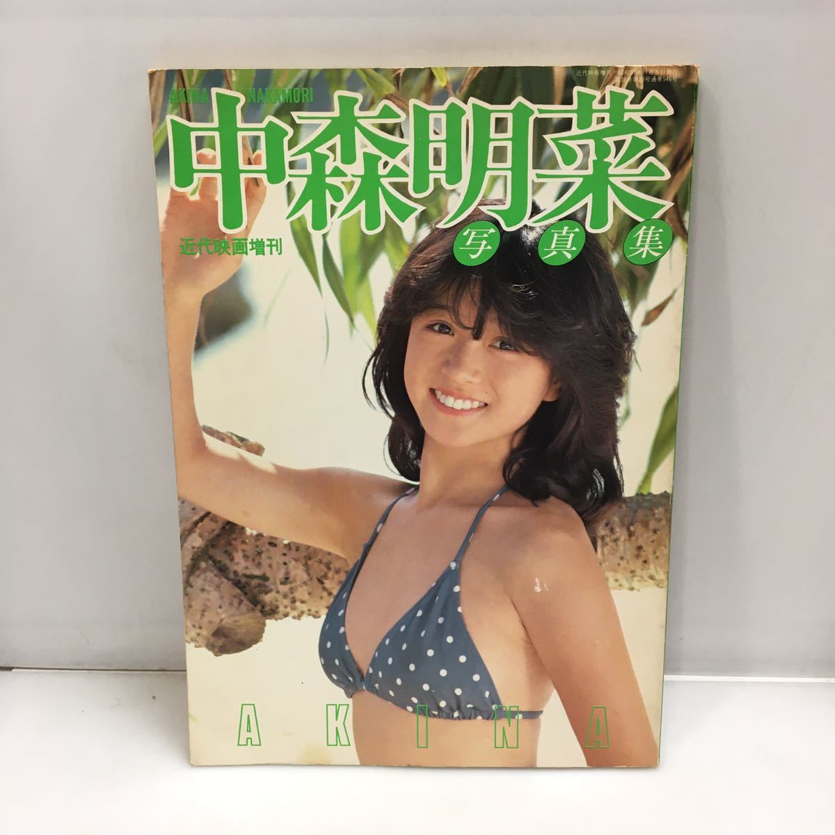 34-44 中森明菜 写真集 近代映画増刊 _画像1