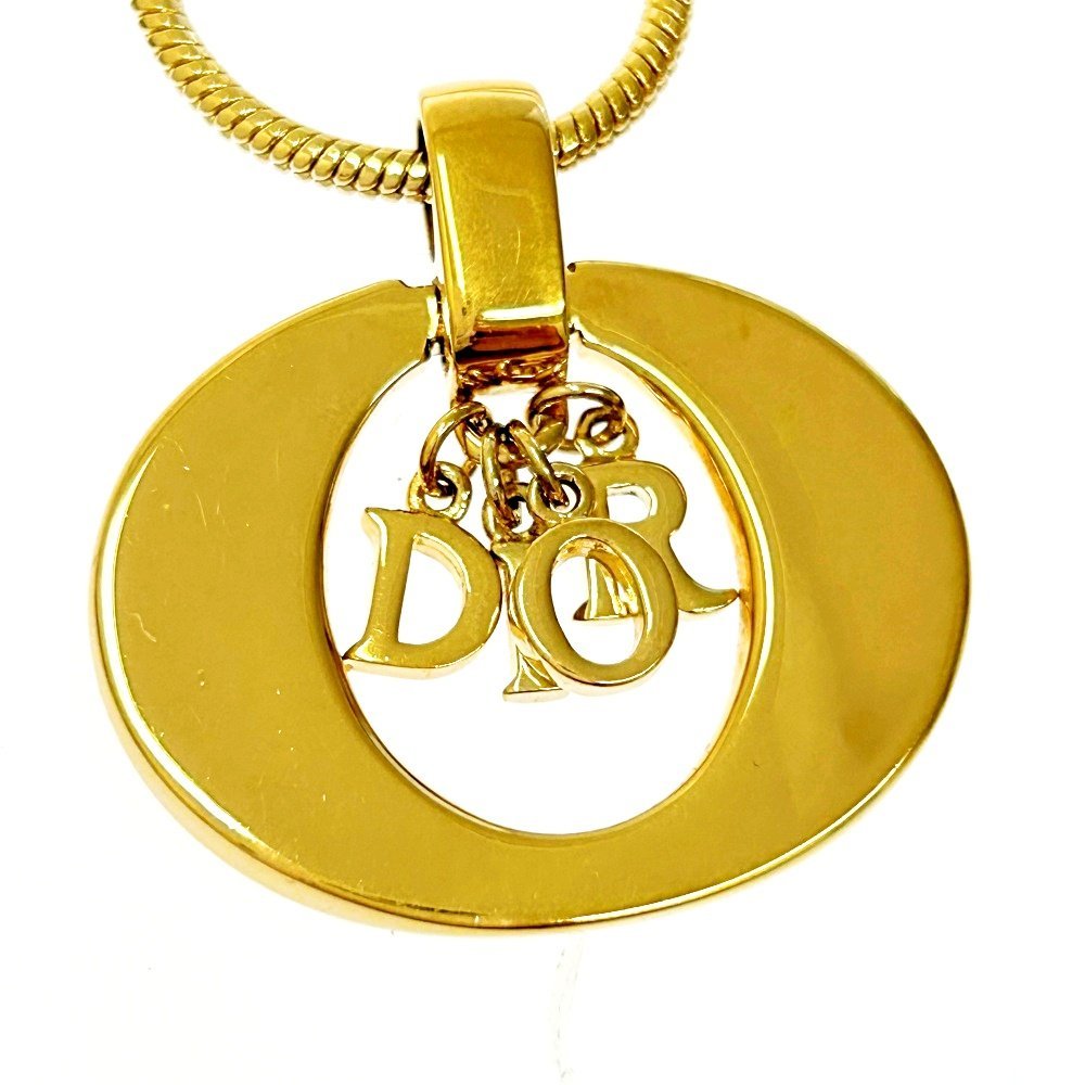 Christian Dior クリスチャンディオール GP DIORロゴ ネックレス レディース 221091 ネックレス_画像3