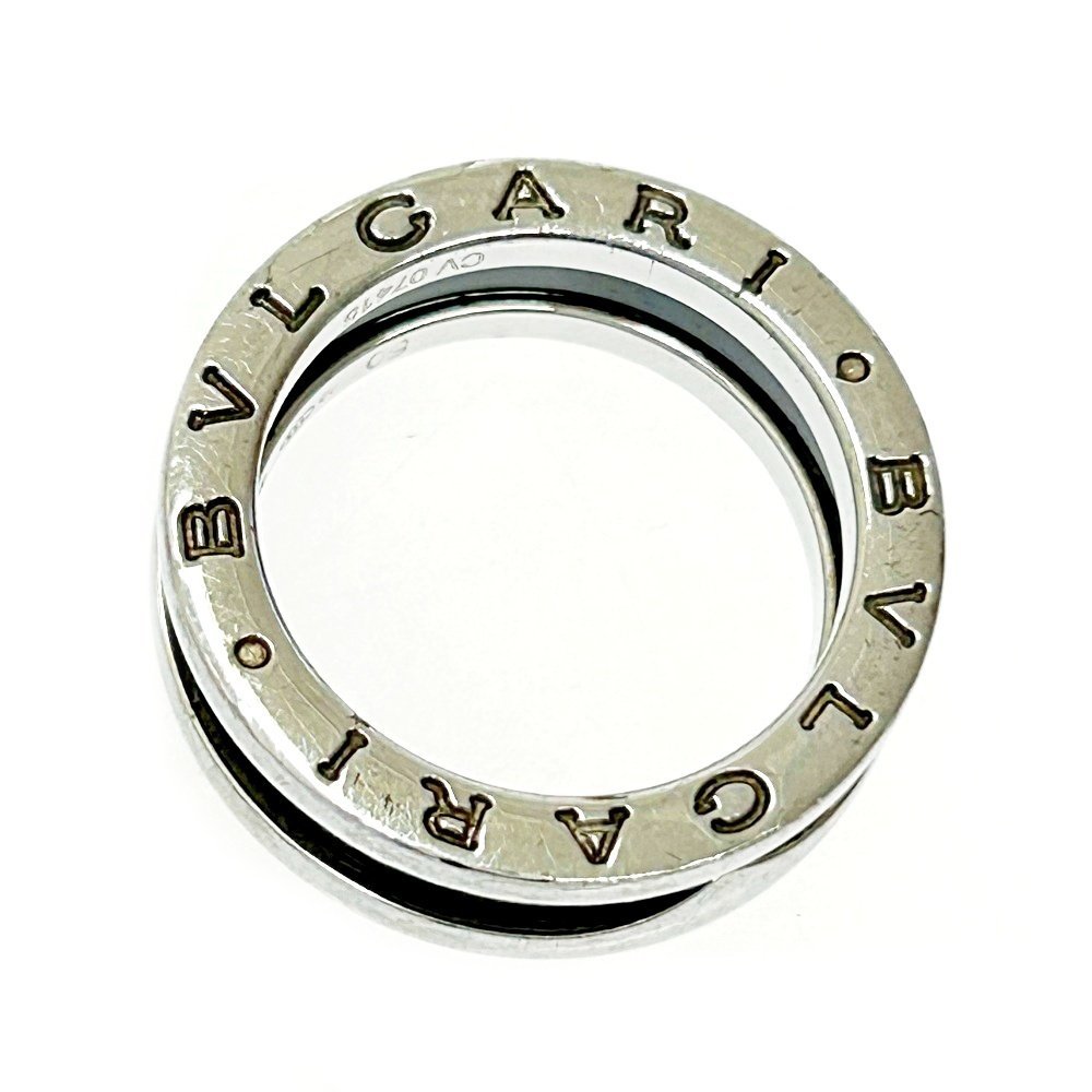 BVLGARI ブルガリ シルバー ビーゼロワン セーブザチルドレン リング 5.9g 925刻印 223522 リング・指輪
