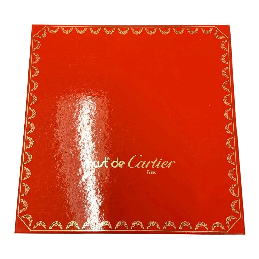 【箱付き】 CARTIER カルティエ シルク マスト ドゥ カルティエ スカーフ レディース レッド 234354 スカーフ_画像8