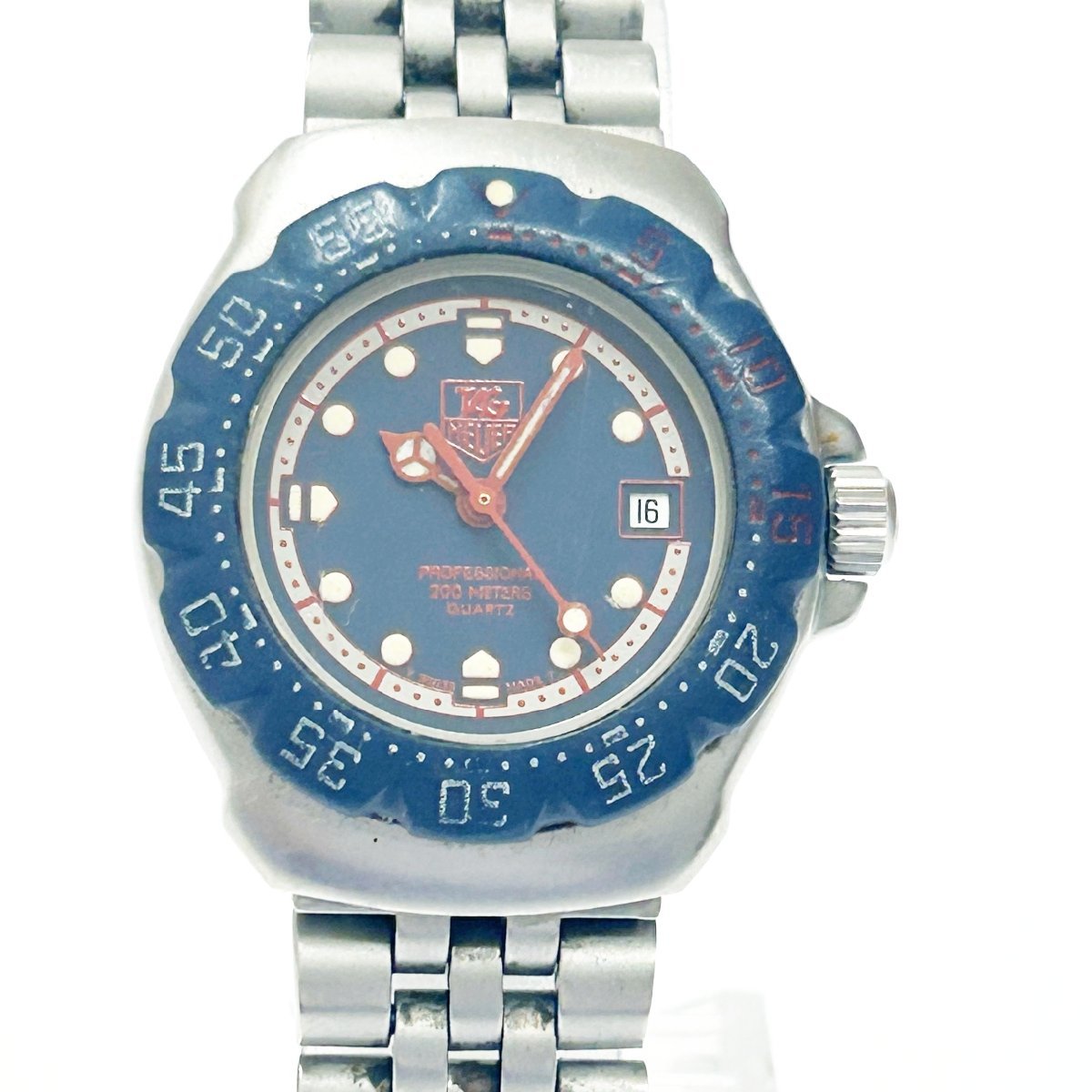 TAG 引き起こす Heuer タグホイヤー フォーミュラ1 WA1410 ネイビー TAG 引き起こす Heuer タグホイヤー フォーミュラ1 WA1410 ネイビー