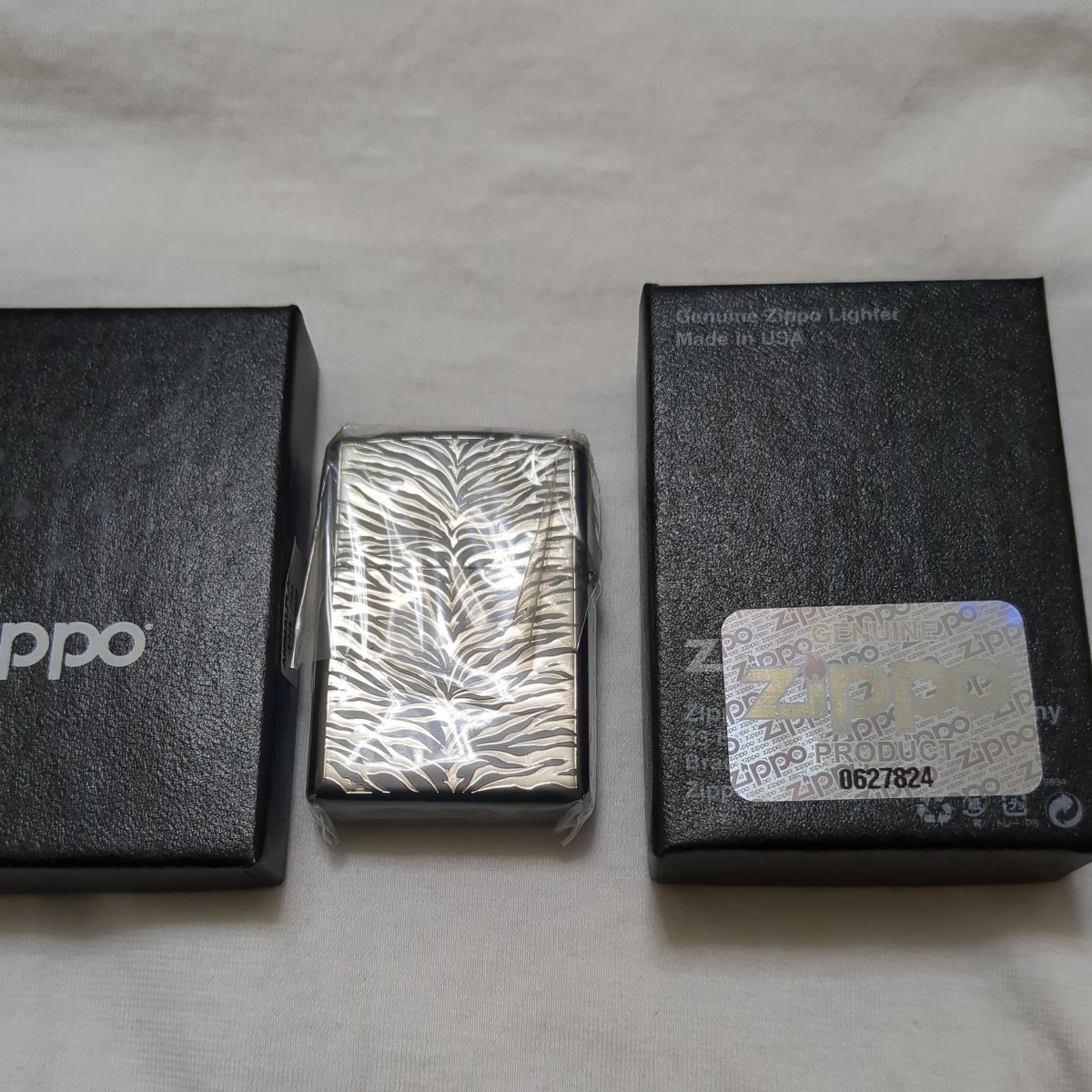 　Zippo　タイガー　アニマルプラネット　２面加工