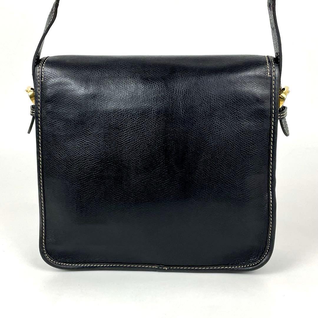 美品 LOEWE ロエベ ショルダーバッグ アナグラム ロゴ型押し 美品 LOEWE ロエベ ショルダーバッグ アナグラム ロゴ型押し