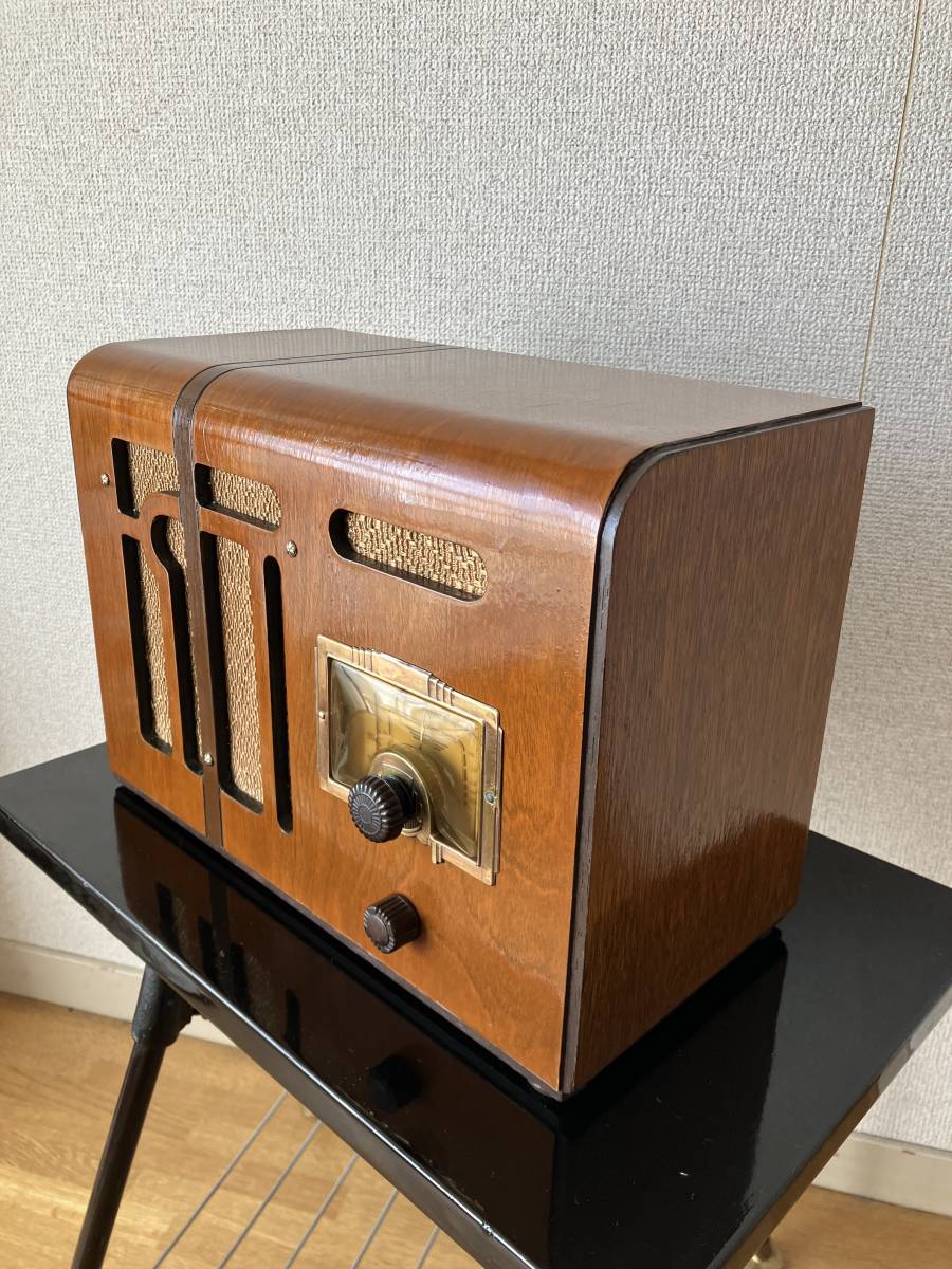  valuable! collection exhibition vacuum tube radio nana Ora broadcast receiver 30 type ( 7 . wireless electro- machine association )