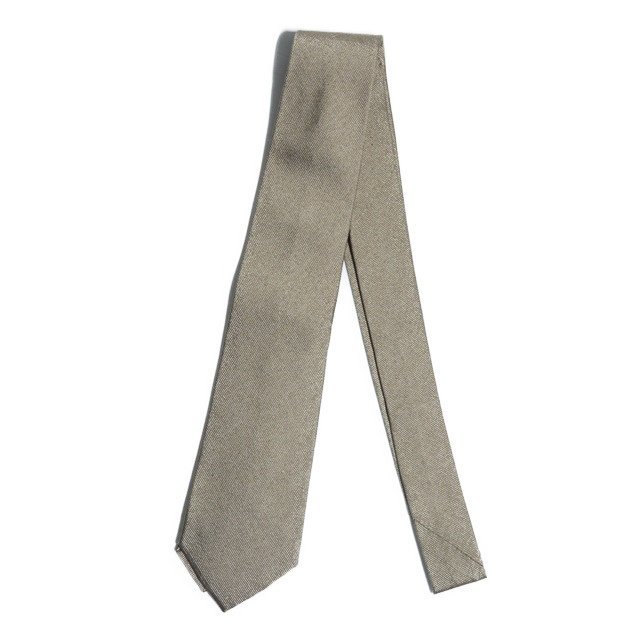 F9980f13 #ARMANI COLLEZIONI Armani ko let's .-ni# новый товар Италия производства шелк галстук золотистый, цвет шампанского / узкий галстук 