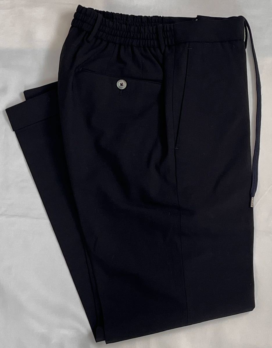 PT TORINO ピーティートリノ サイズ 46 S〜M ウール SLIM FIT パンツ ブラック系 スラックスパンツ　イージーパンツ