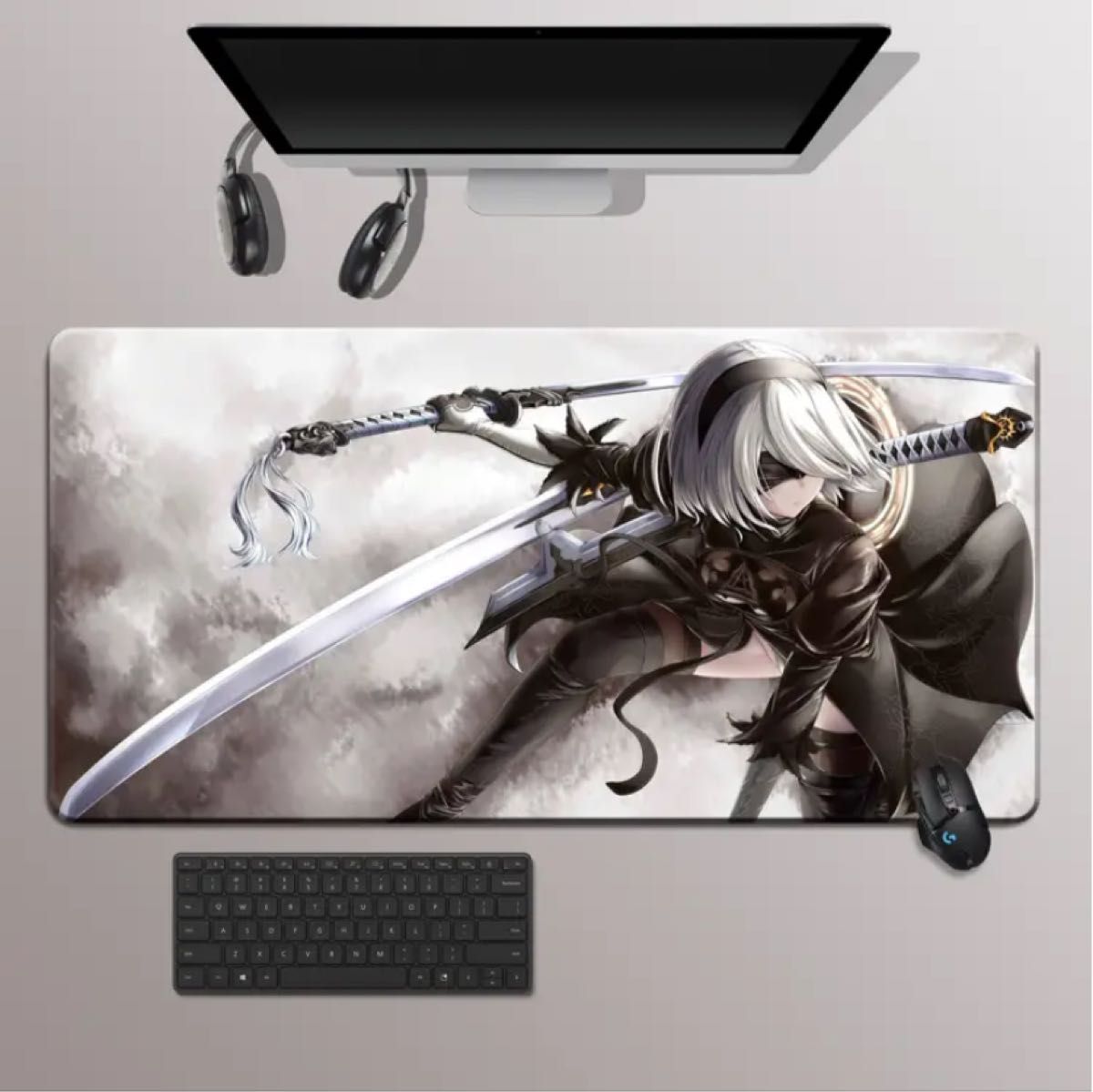 NieR Automata ニーアオートマタマウスパッド プレイマット NieR Automata ニーアオートマタマウスパッド プレイマット