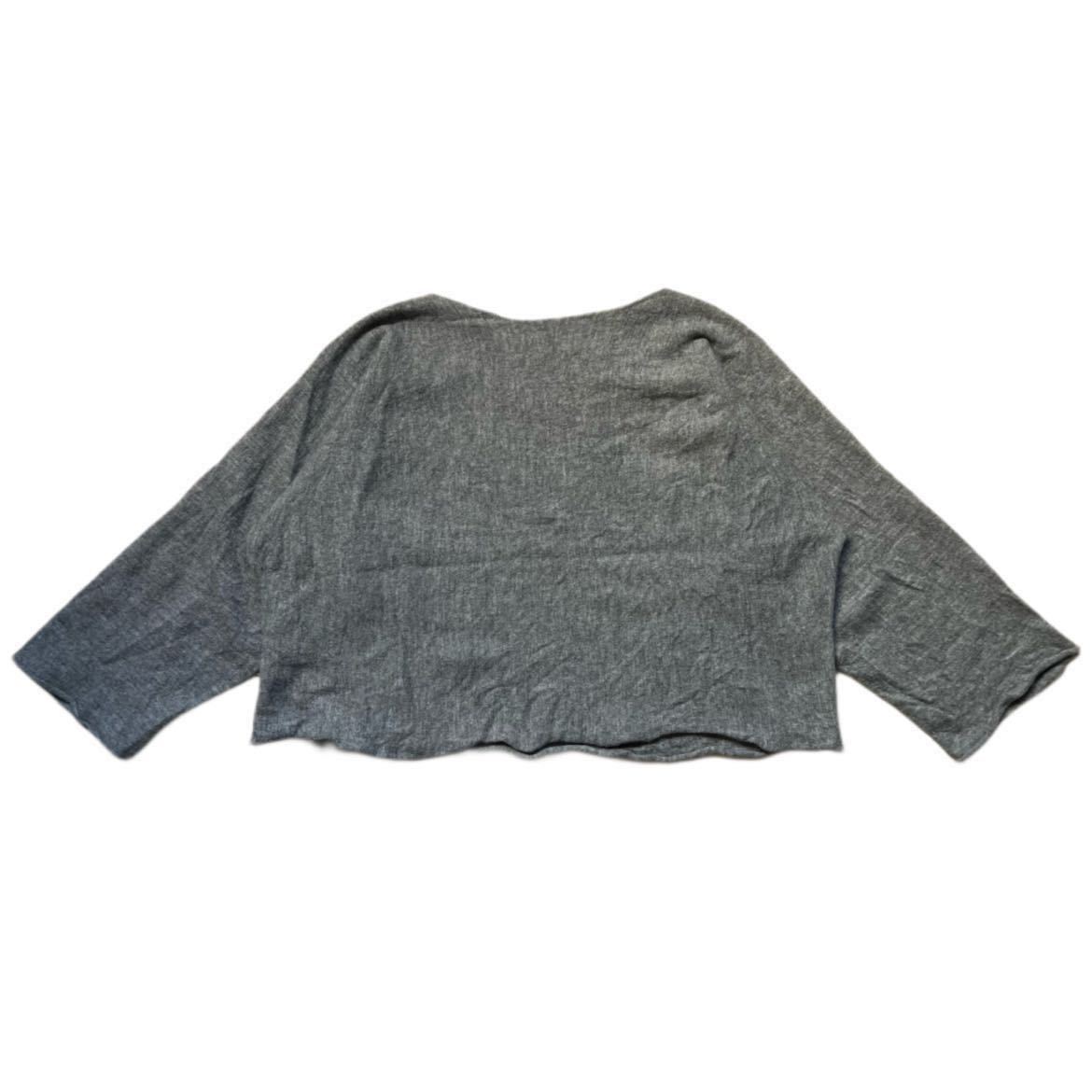 希少 PLEATS PLEASE design wool tops プリーツプリーズ ウール ニット トップス ISSEY MIYAKE イッセイミヤケ Archive Japan label Rare_画像4