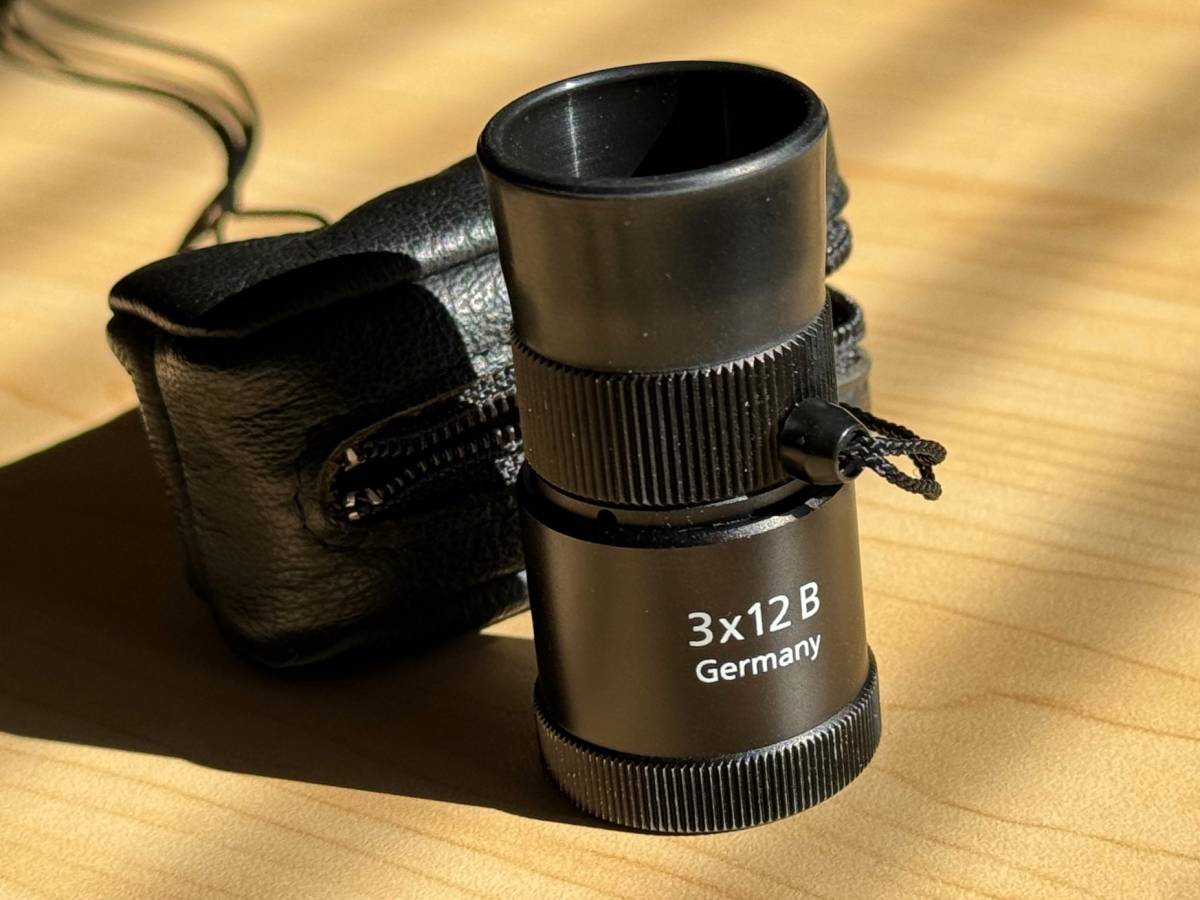 ZEISS Mono 3x12 B ルーペ単眼鏡 中古現状品 カール・ツァイス Carl Zeiss _画像6