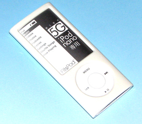 第5世代 iPod nano ハードケース 保護フィルム/Dカバー付 ホワイト 新品・未使用_画像2