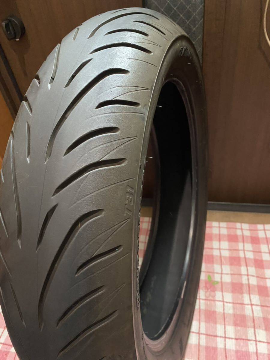 中古MCタイヤ BRIDGESTONE BATTLAX T31 150/70ZR17 ブリヂストン バトラックス スポーツツーリング 150 70 17 2618 M2948_画像4