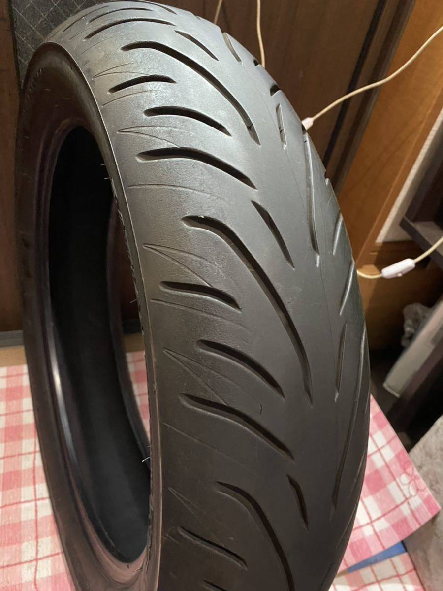 中古MCタイヤ BRIDGESTONE BATTLAX T31 150/70ZR17 ブリヂストン バトラックス スポーツツーリング 150 70 17 2618 M2948_画像5