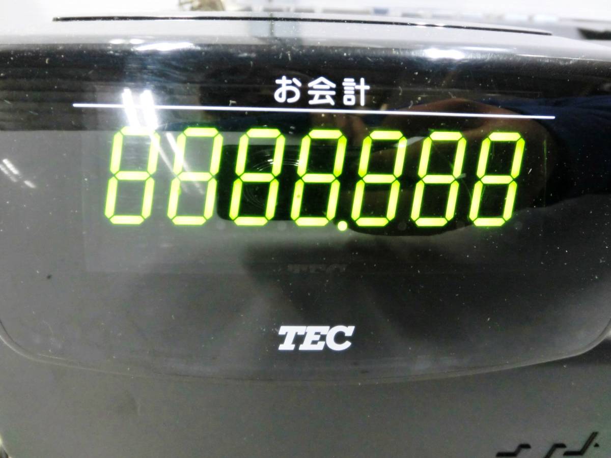 ② TEC 電子レジスター MA-550 shallot Ⅱ 軽減税率対応 レジスター 鍵付き 東芝テックの画像7