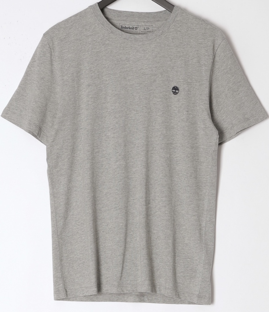  sale! remainder a little regular goods genuine article new goods Timberland comfortable eminent cotton 100% T-shirt Timberland wild cool! standard adult gray S