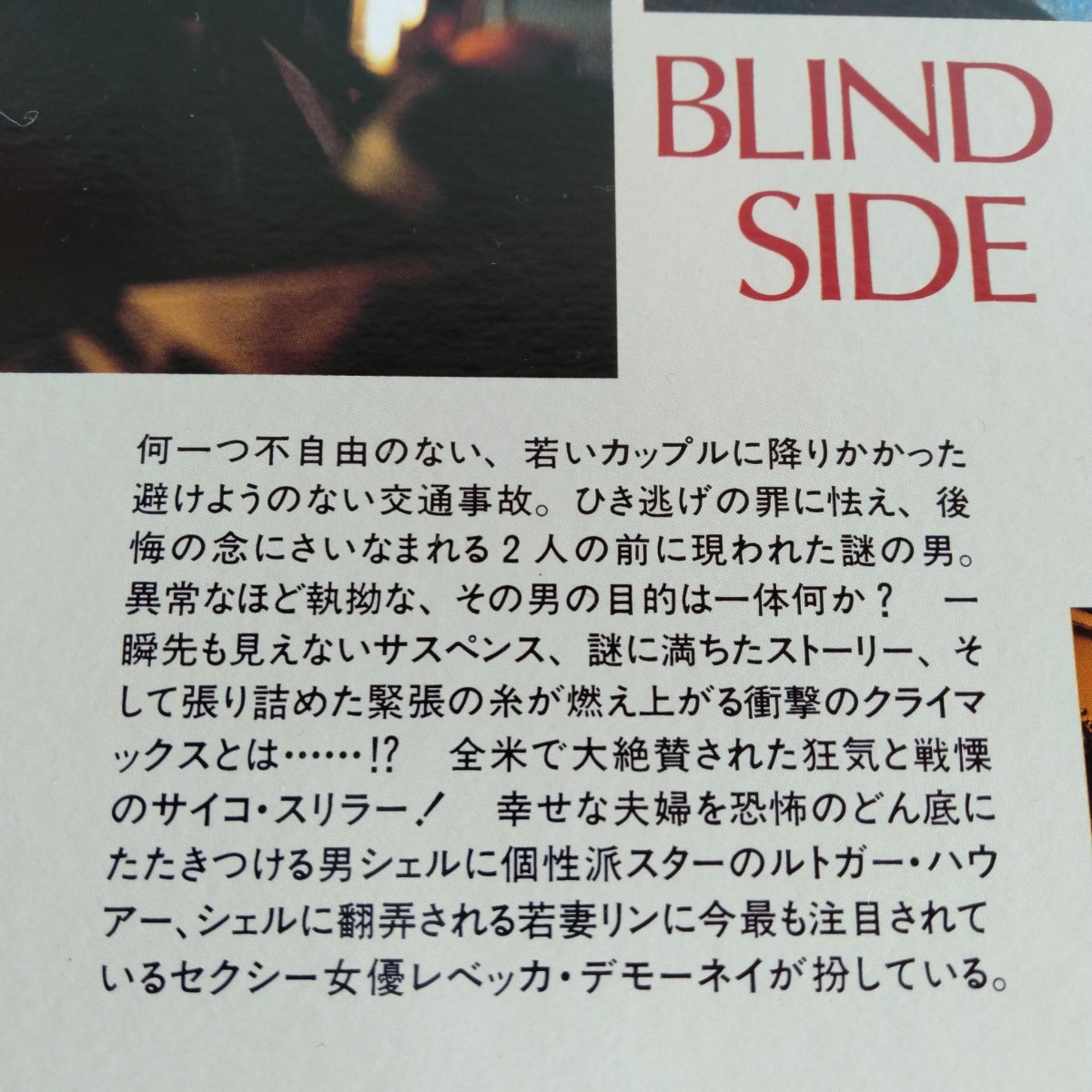 た609 ビジター 欲望の死角 ジョン・マーフィ 日本語字幕 レーザーディスク LD 何枚でも送料一律1,000円 再生未確認_画像8