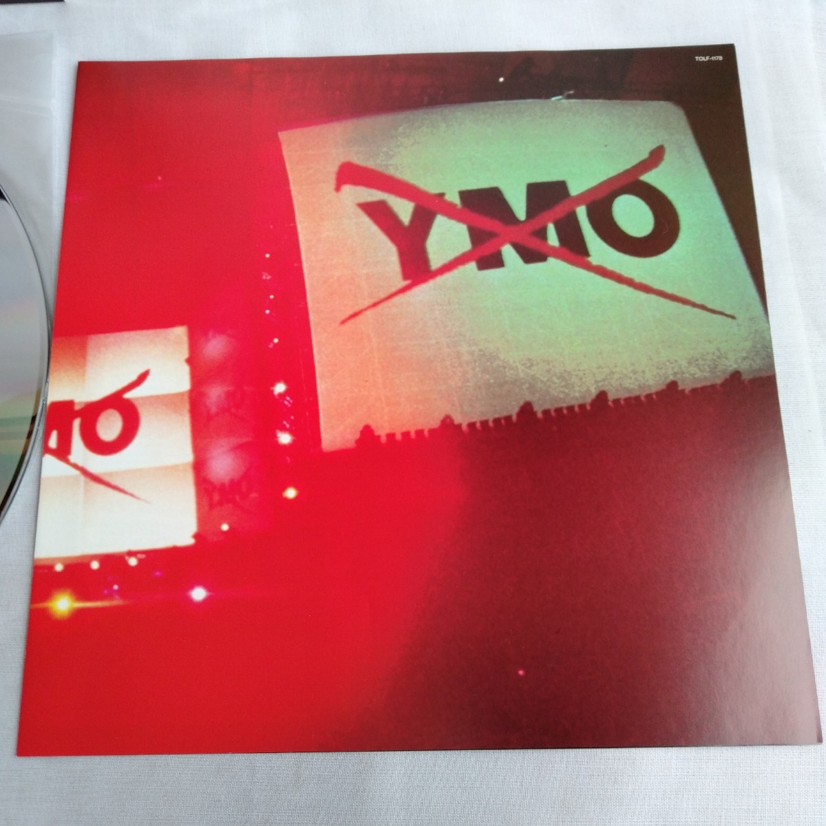 ya640 YMO 1993 year TECHNODON IN TOKYO DOME laser disk LD what sheets also uniform carriage 1,000 jpy reproduction not yet verification 