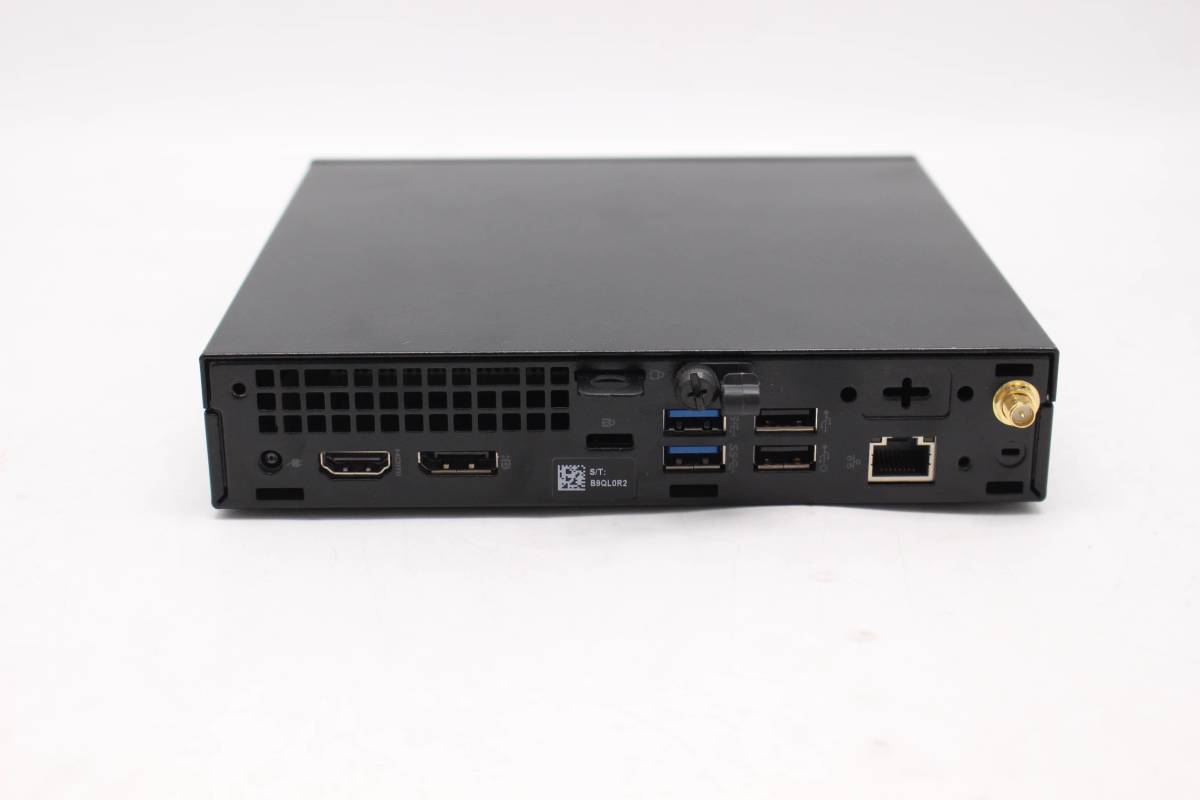 NVMe式新品256GB-SSD 即日発送 中古美品 DELL OptiPlex 3060MFF Windows11 高性能 八世代 i7-8700T 8GB 無線 Office付 中古 Win11 税無の画像4