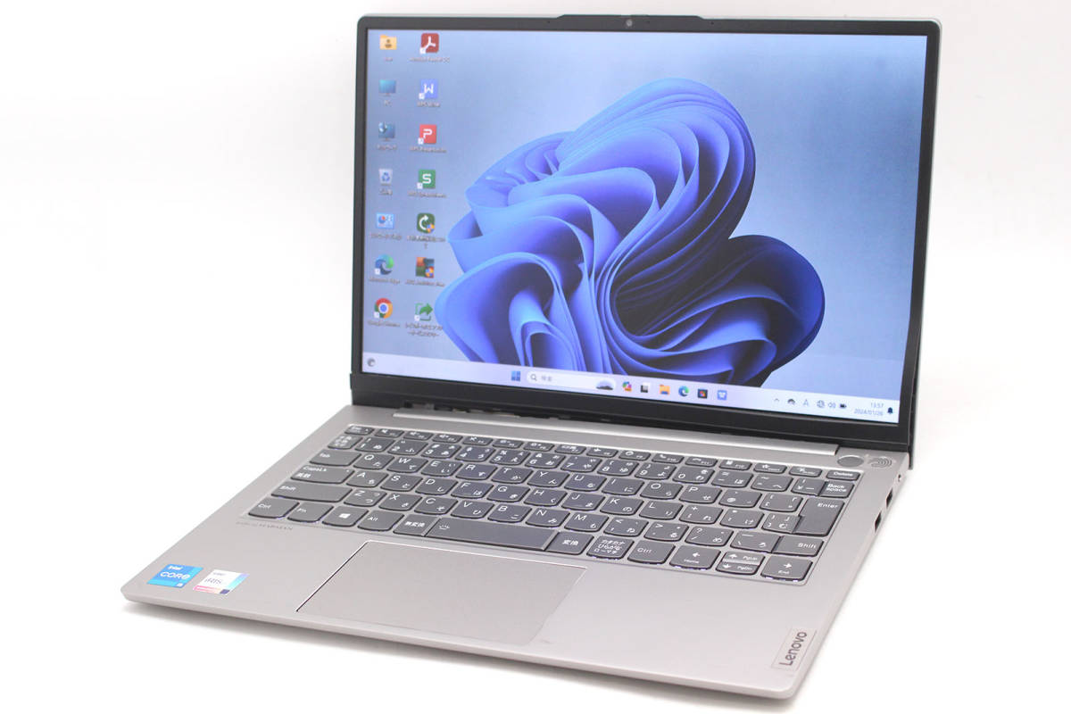訳有 返品不可(AC欠品) 13.3型 Lenovo ThinkBook 13s G2 ITL Windows11 11世代 i5-1135G7 8GB NVMe 256GB-SSD カメラ 無線Wi-Fi6 管:1434f_画像1