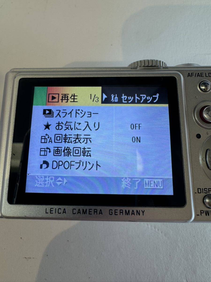 LEICA D-LUX2 コンパクトデジタルカメラ _画像6