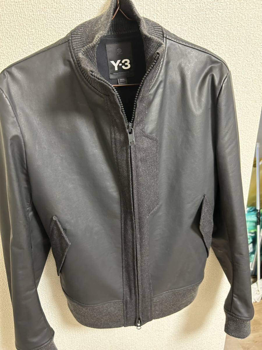 Y-3 ブラック ジャケット 中古_画像1