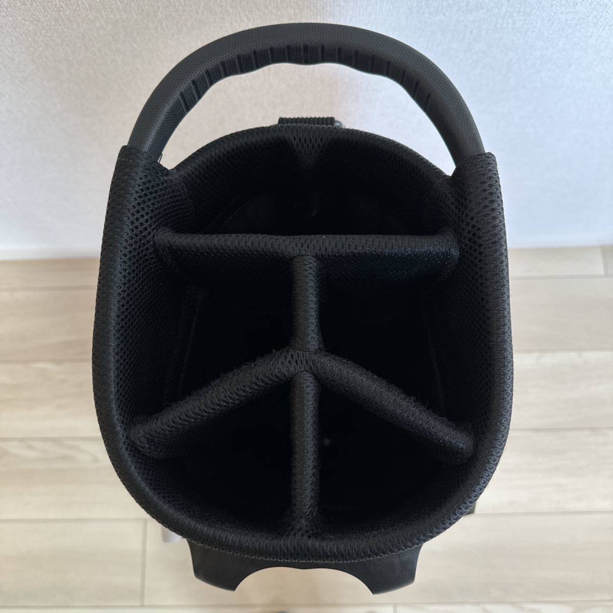 1円スタート WAAC ワックゴルフ UNISEX WAACロゴ キャディバッグ 1円スタート WAAC ワックゴルフ UNISEX WAACロゴ キャディバッグ