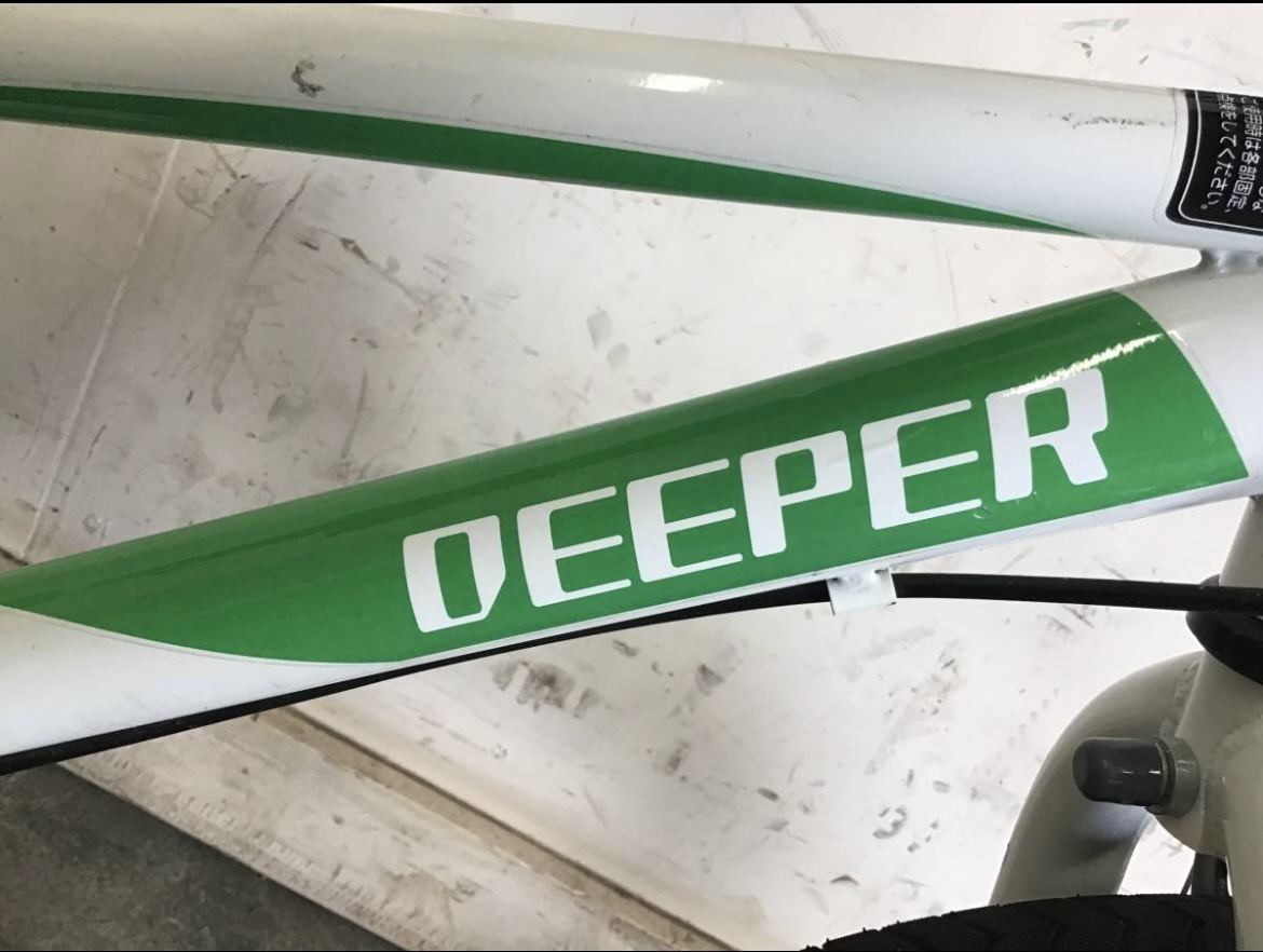 #●岐阜発　⑤DEEPER 子供自転車 18インチ 走行確認 R4.10/4_画像5