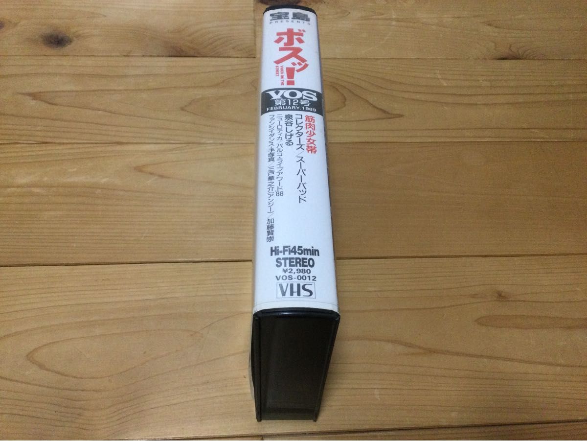 VOS第12号 / 筋肉少女帯【VHS】