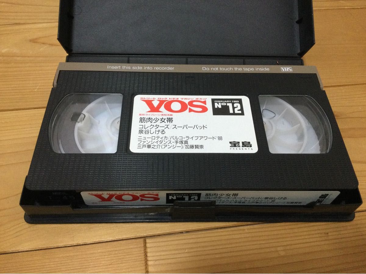 VOS第12号 / 筋肉少女帯【VHS】