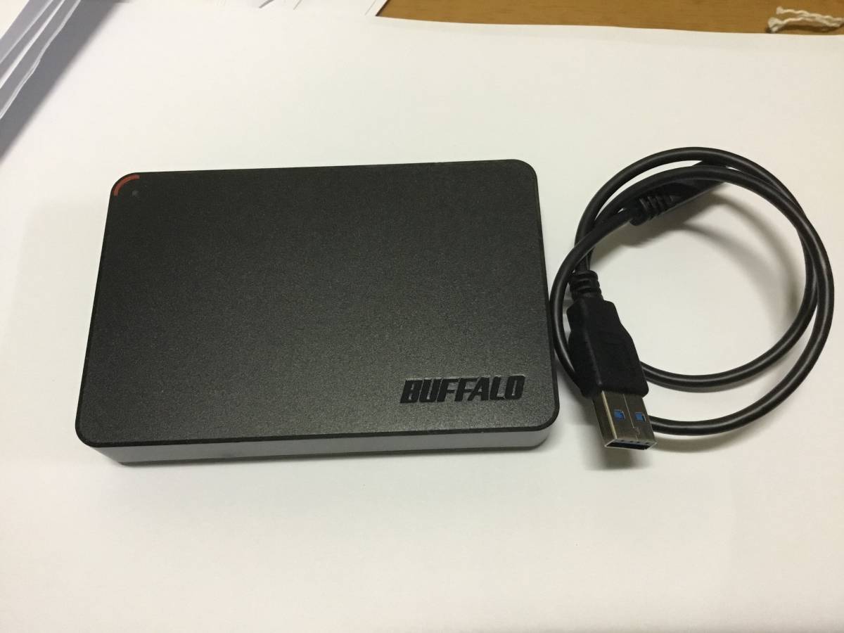 HD-NRPCF2.0-GB [ブラック] バッファロー ポータブル２TB　HDD_画像1