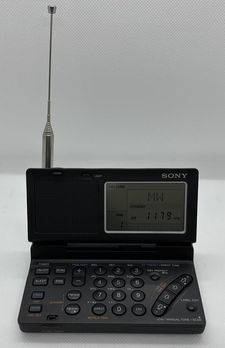 SONY ICF-SW100S ソニー ワールドバンドレシーバー 短波 BCL ラジオ_画像2