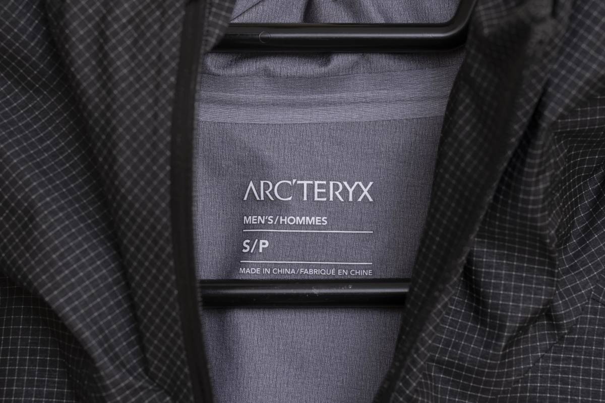新品未使用品　ARC'TERYX アークテリクス　Alpha SL Anorak　メンズ Sサイズ　ブラック_画像7