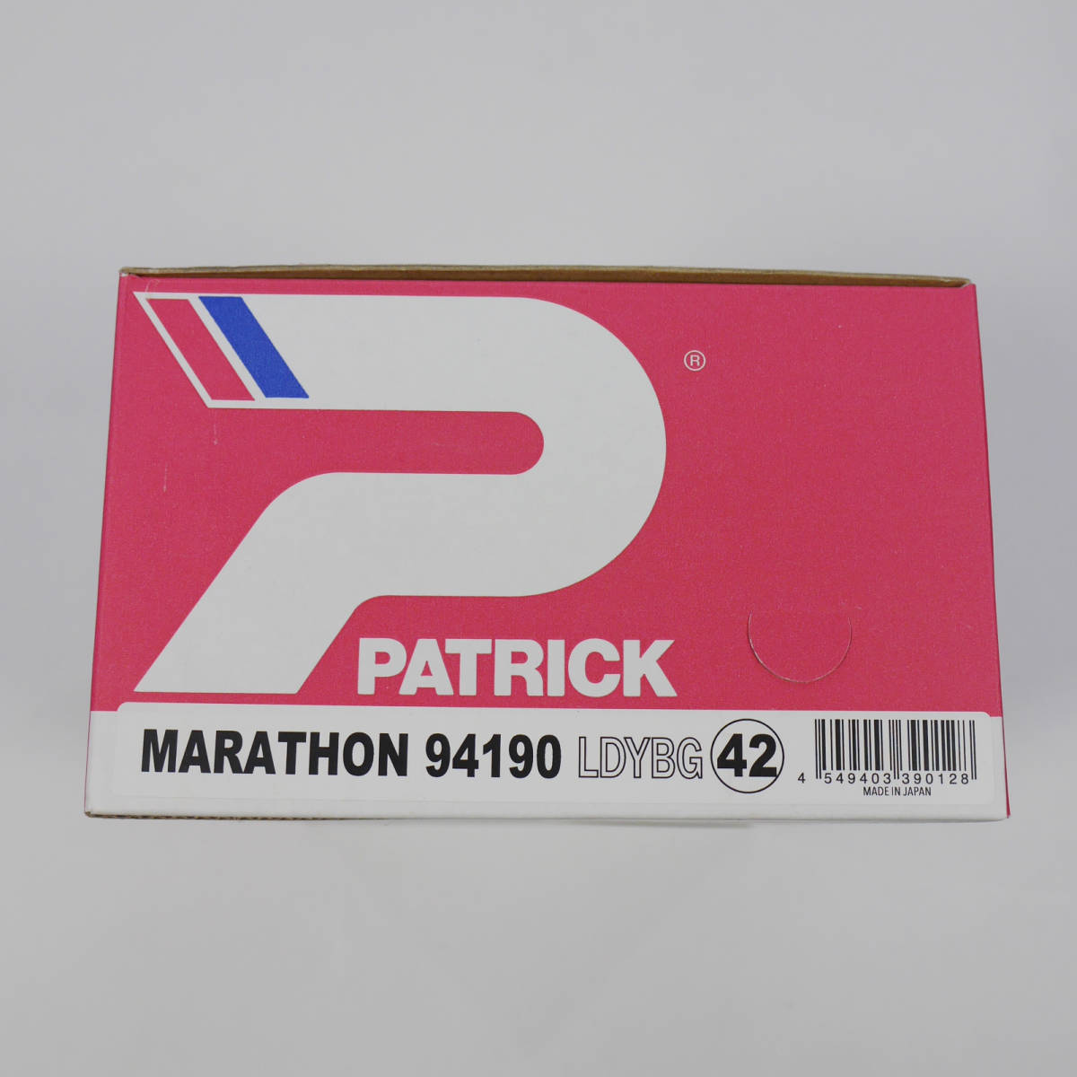 【新品・未使用・送料込み】パトリック PATRICK マラソン MARATHON 94190 LDYBG 42サイズ 人気カラー 日本製 ホワイト ブラック グリーン_画像8