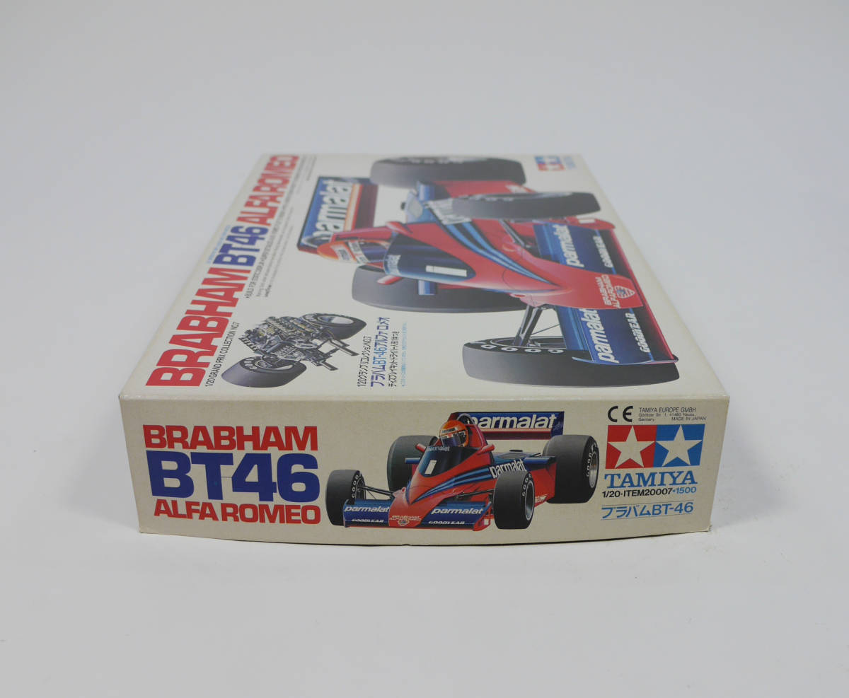 【未使用・送料込み】TAMIYA タミヤ BRABHAM ブラバム BT-46 ALFAROMEO アルファロメオ グランプリコレクション NO.7 1/20 _画像3