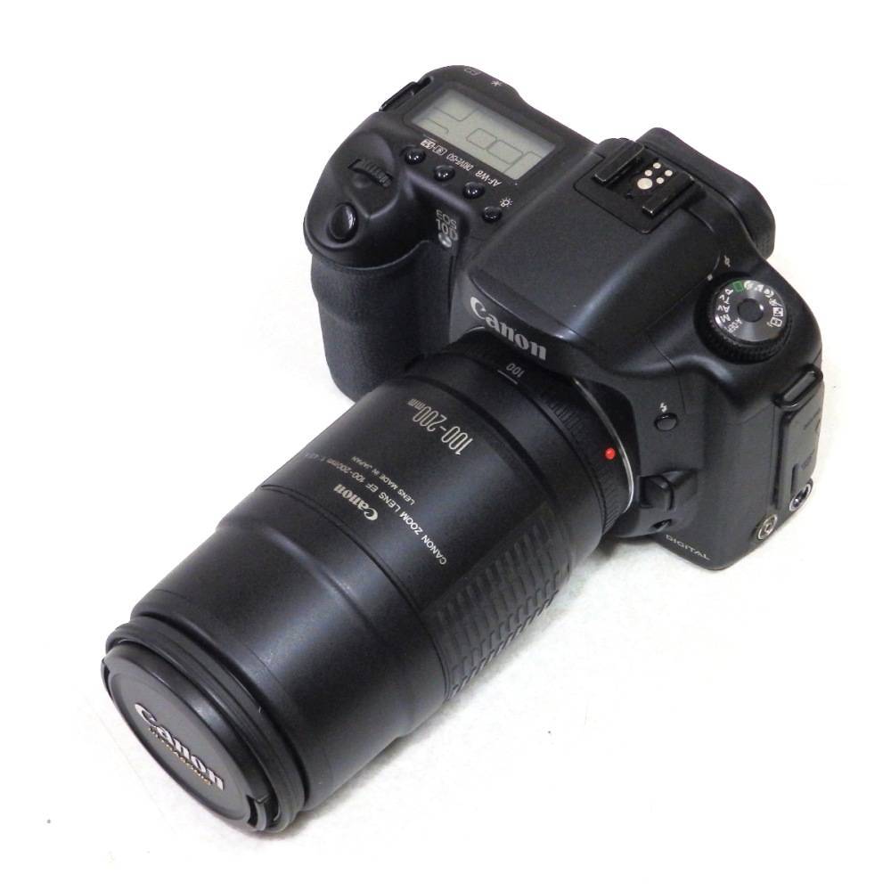 【中古】Canon・キャノンデジタルカメラ DS-6031 + ZOOMLENS 100-200mm (ジャンク品)_画像2