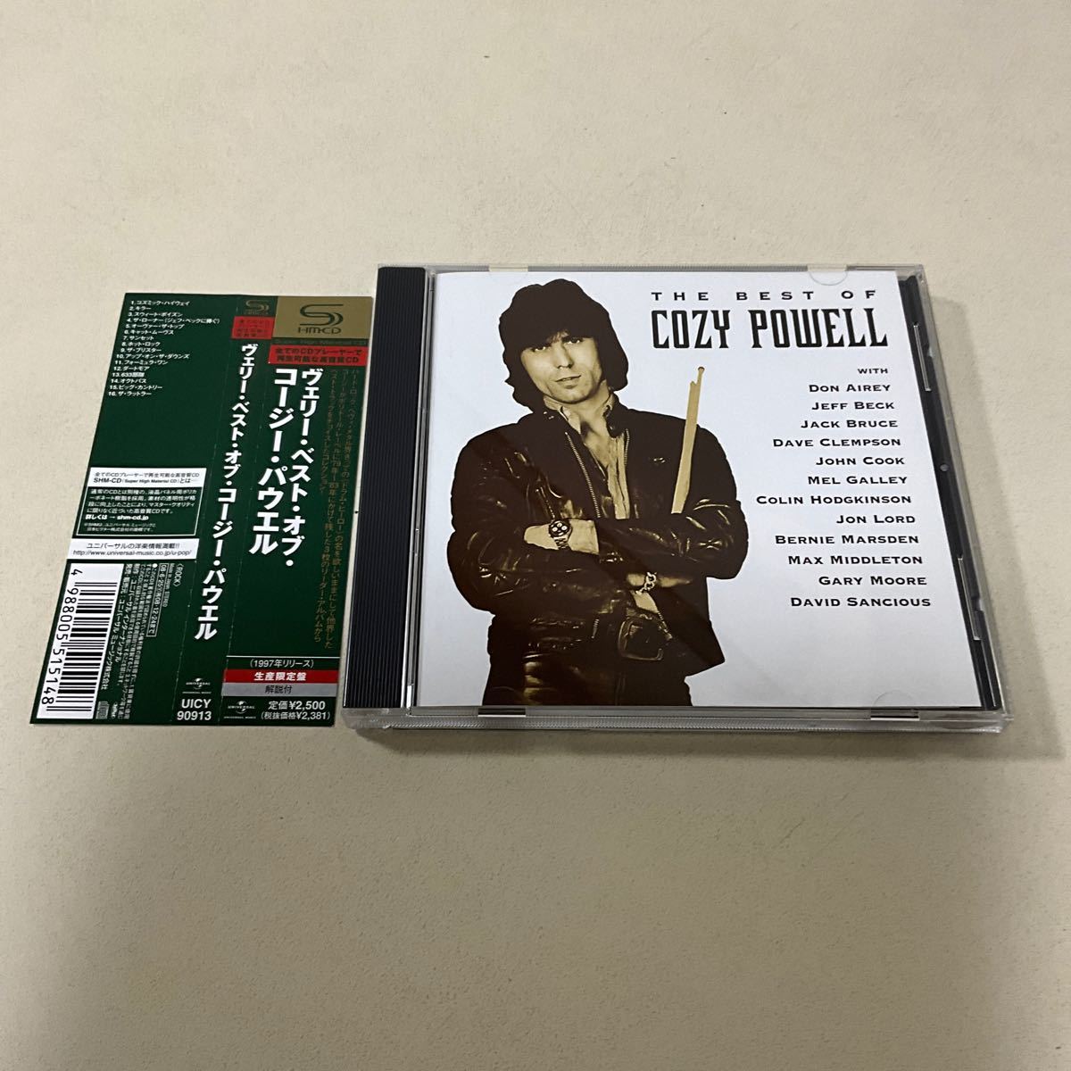 国内盤 帯付 Cozy Powell The Very Best Of コージーパウエル／ヴェリーベストオブ SHM-CD_画像1