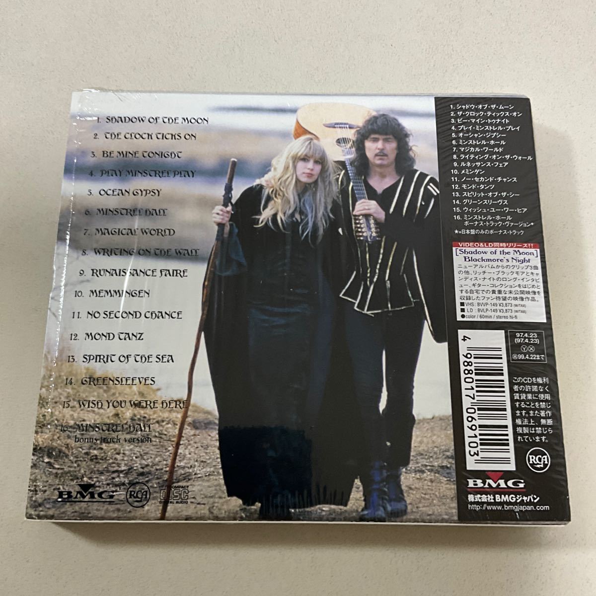 国内盤 帯付 初回盤 Blackmore's Night Shadow Of The Moon シャドウオブザムーン／ブラックモアズナイト_画像2