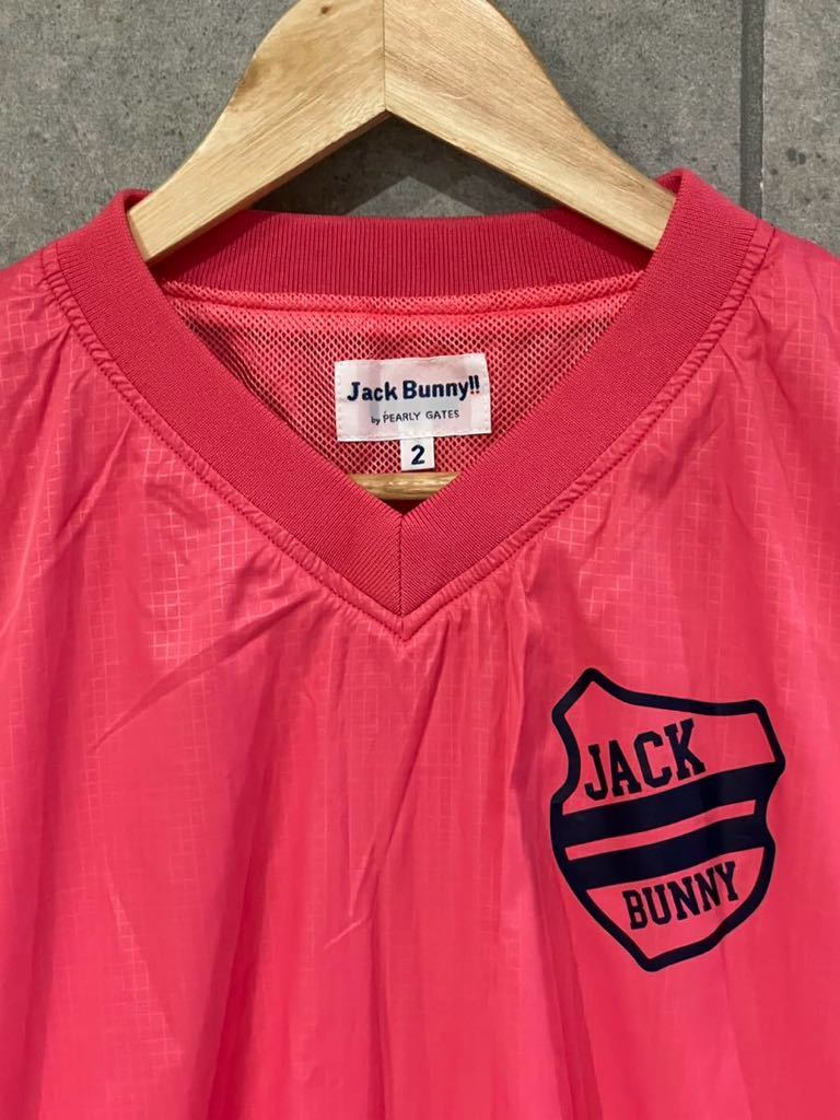  spring previously! JACK BUNNY Jack ba knee Pearly Gates 2WAYs need Jack pull over jacket pink series 2 lady's 0 new ×